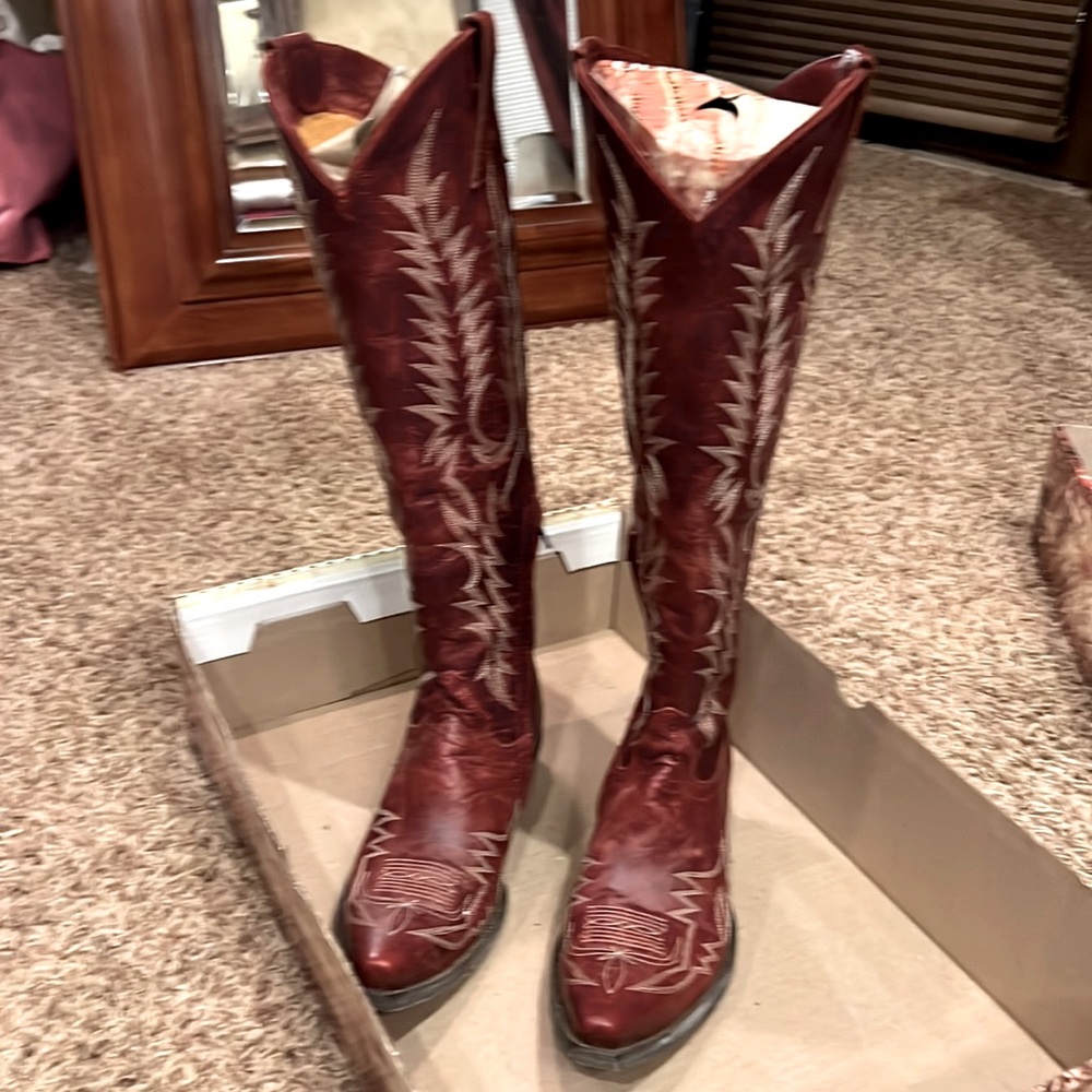Old Gringo Mayra Red Boots L1213-1